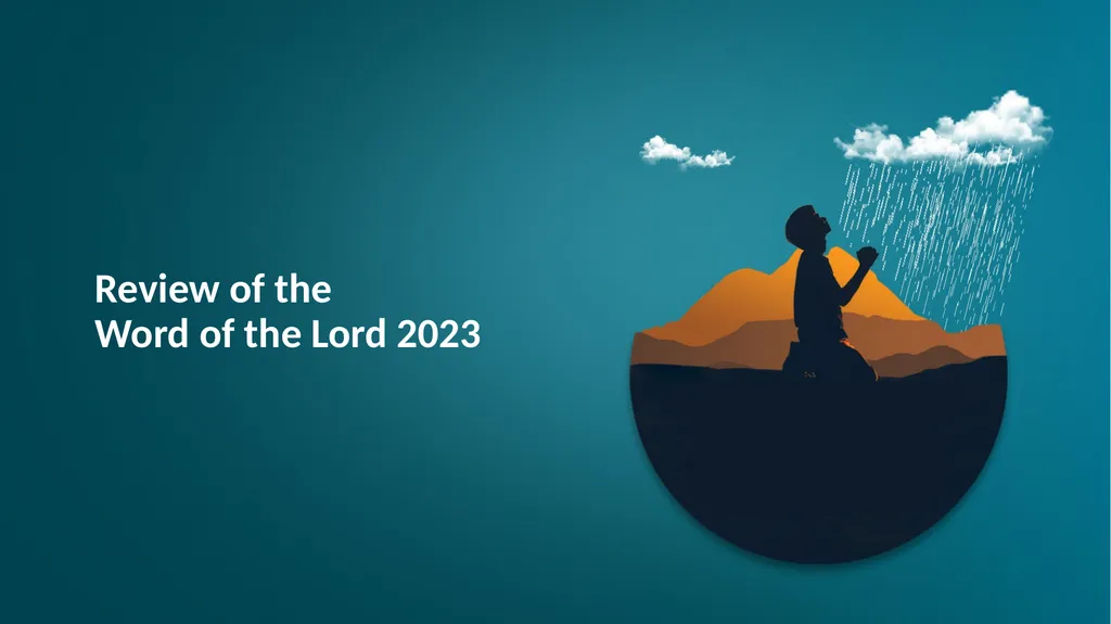 Review of the Word of the Lord 2023 Word of - slide 1 of 35