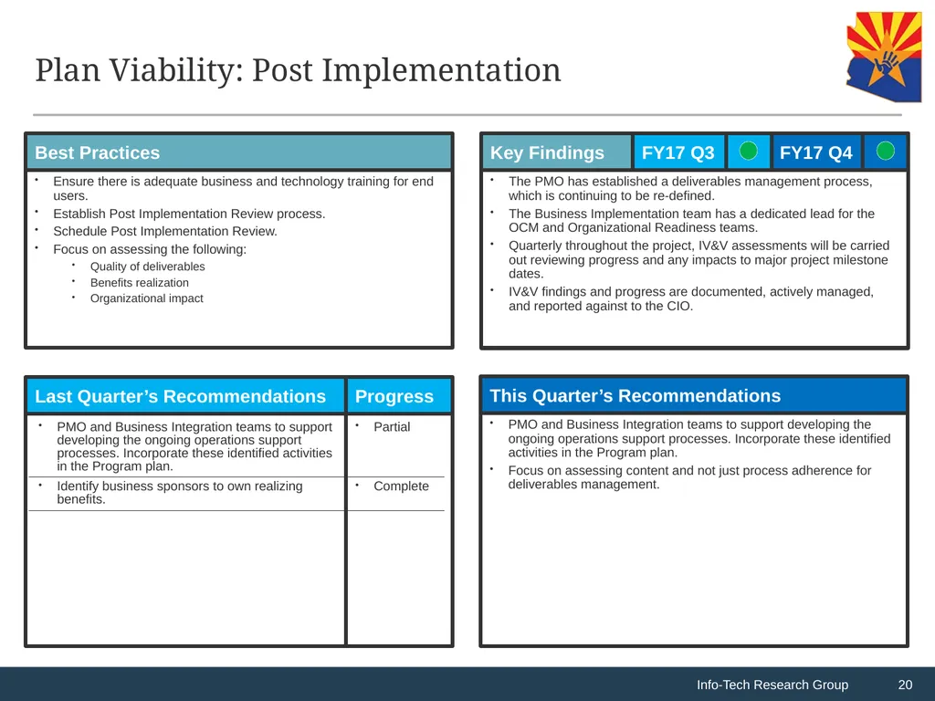 CHILDS Replacement Program: F2017 Q4 Assessment - slide 20 of 33