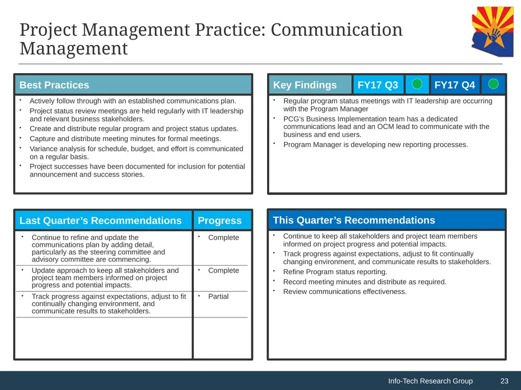 CHILDS Replacement Program: F2017 Q4 Assessment - slide 23 of 33