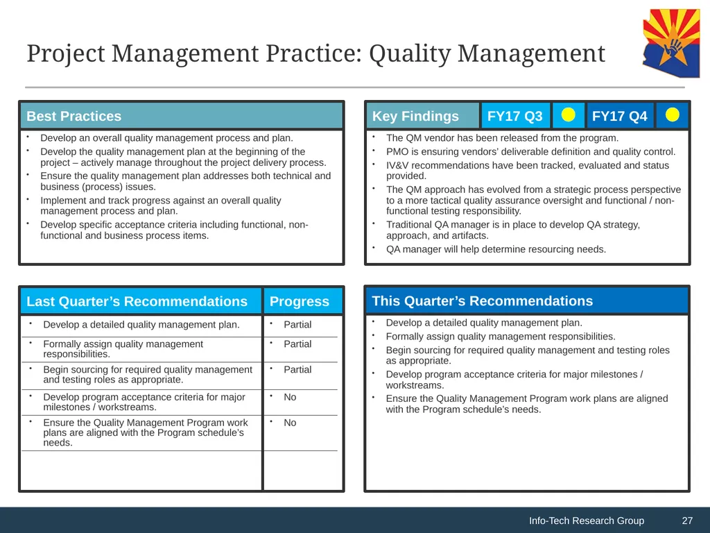 CHILDS Replacement Program: F2017 Q4 Assessment - slide 27 of 33