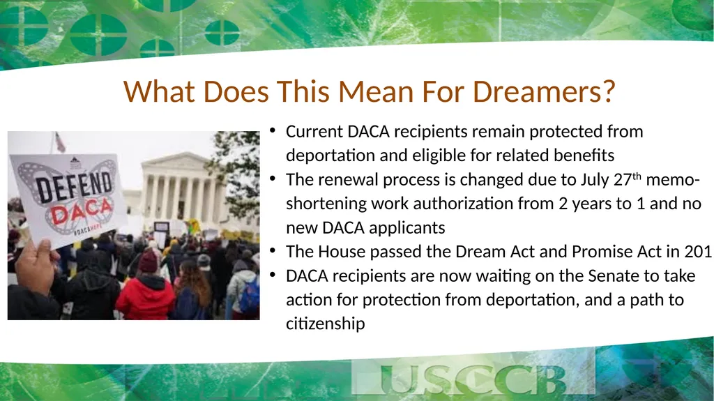 Update on SCOTUS Decision on DACA: What We Know - slide 4 of 7