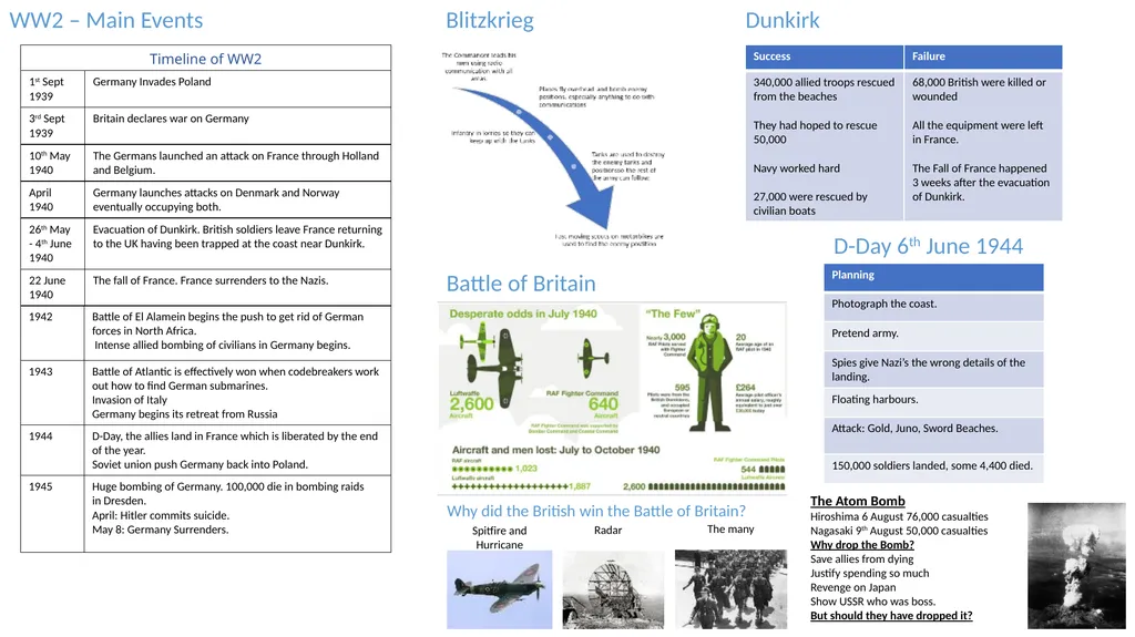 Year 9 Revision Understanding the Modern world: - slide 8 of 10