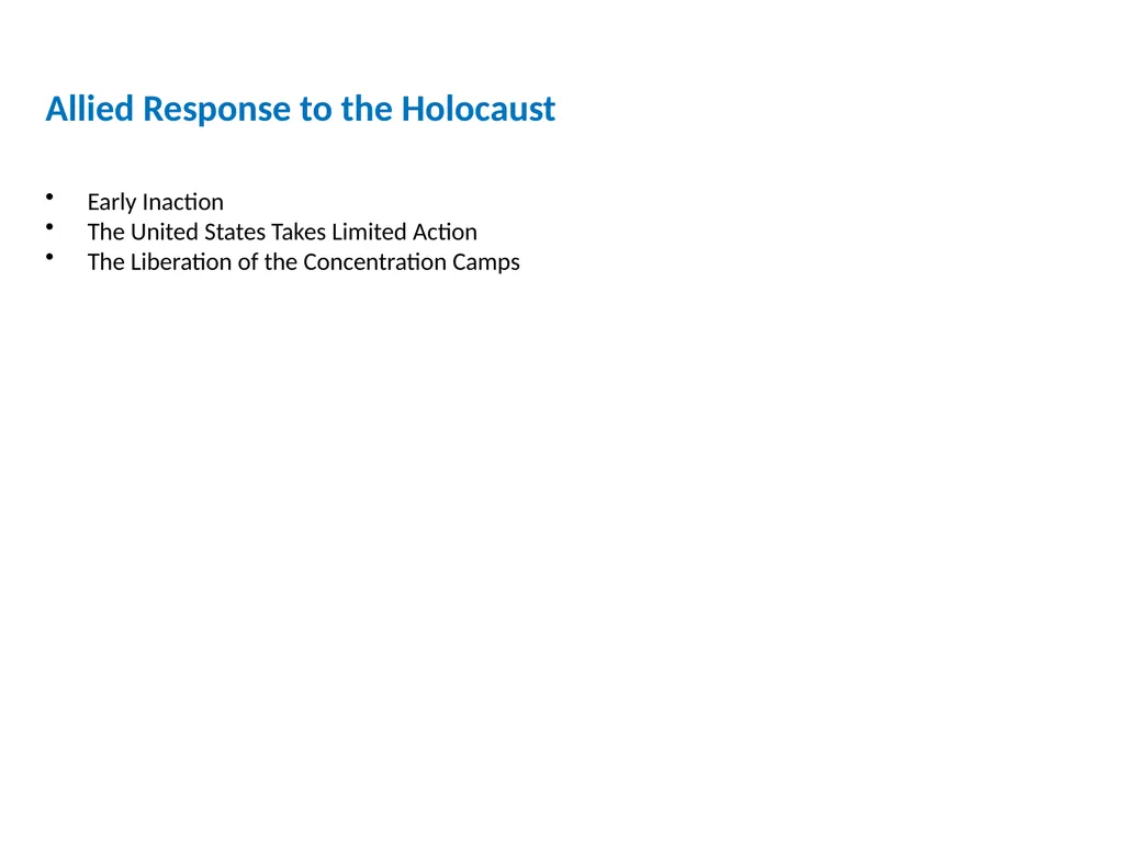 World War II (1931-1945) Lesson 7 The Holocaust - slide 14 of 18