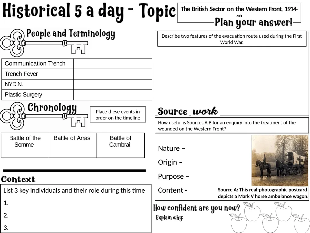 Knowledge Organiser – Topic One: Medieval Medicine - slide 10 of 10