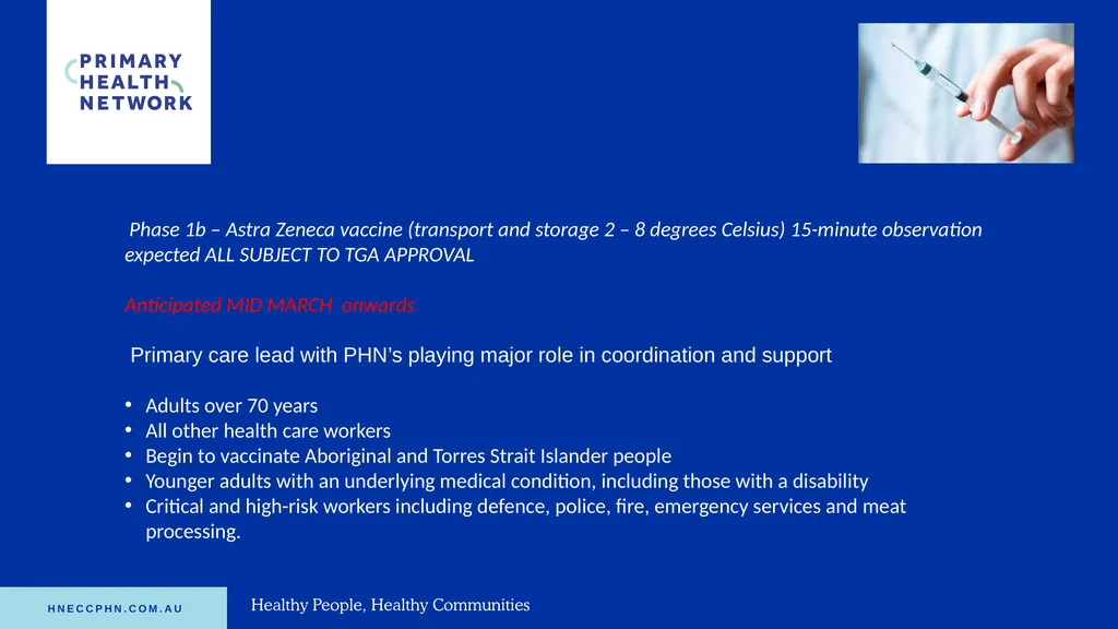 COVID-19 Vaccine - EOI Update John Baillie - slide 6 of 15