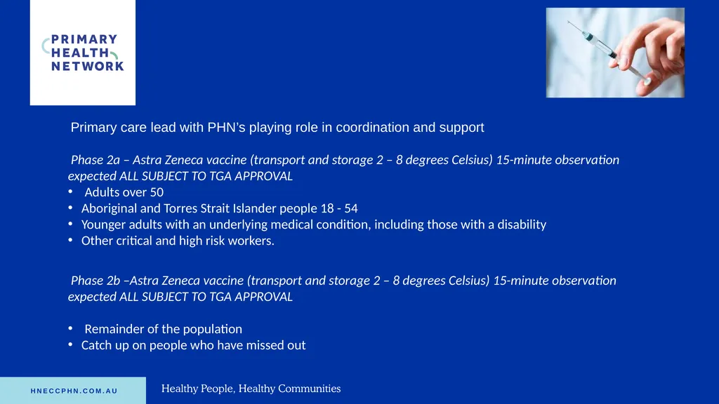 COVID-19 Vaccine - EOI Update John Baillie - slide 7 of 15