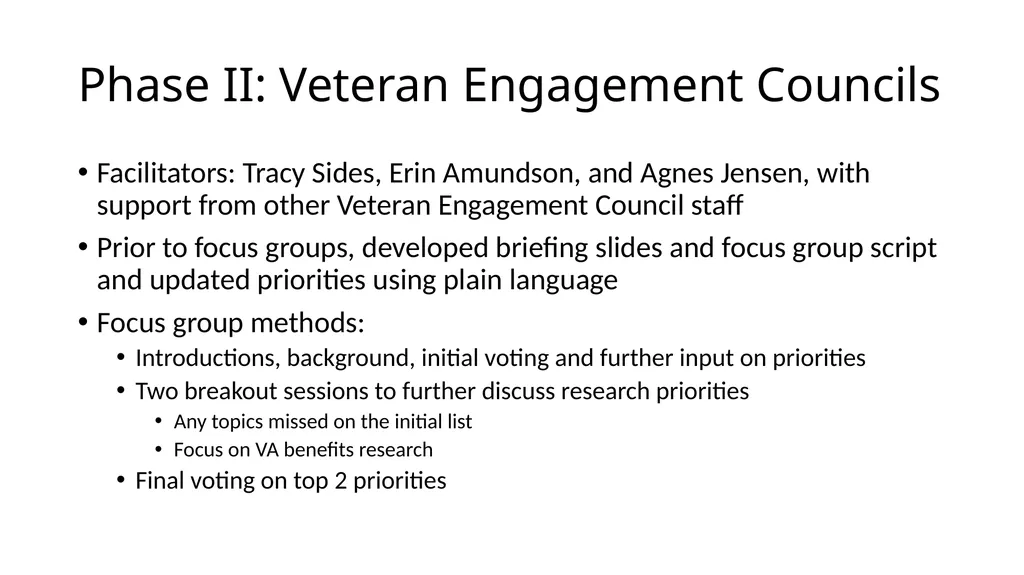 Rapid Process for Identifying Research Priorities - slide 9 of 20