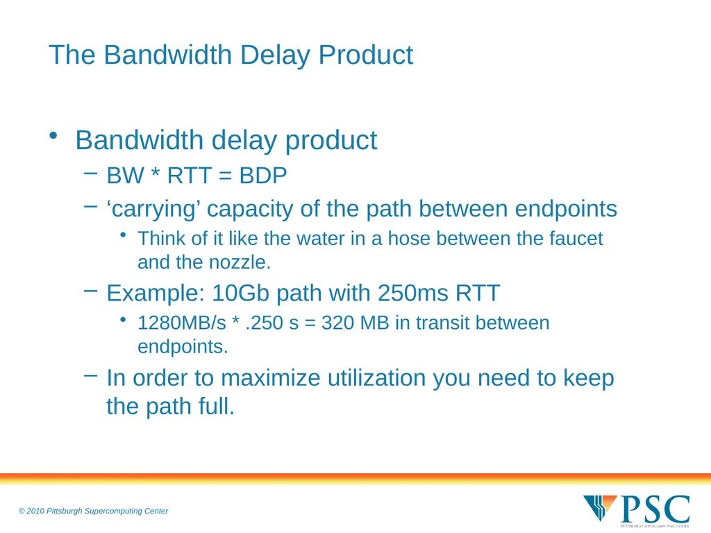 TCP Performance and Diagnostics: Optimizing for - slide 3 of 18