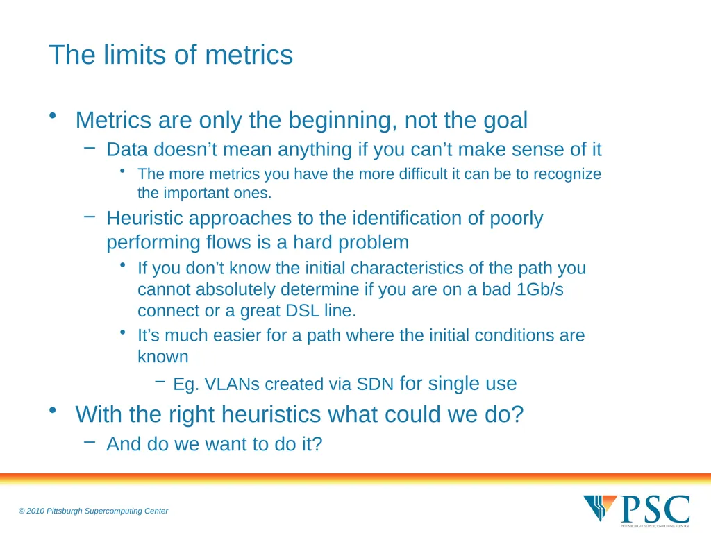 TCP Performance and Diagnostics: Optimizing for - slide 14 of 18