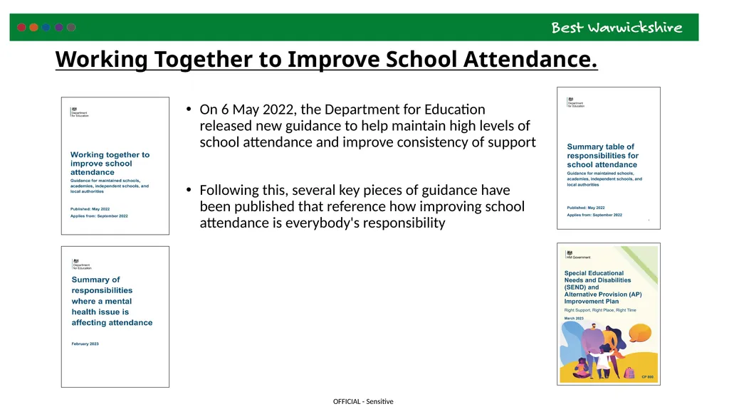Working Together to Improve School Attendance. - slide 3 of 10