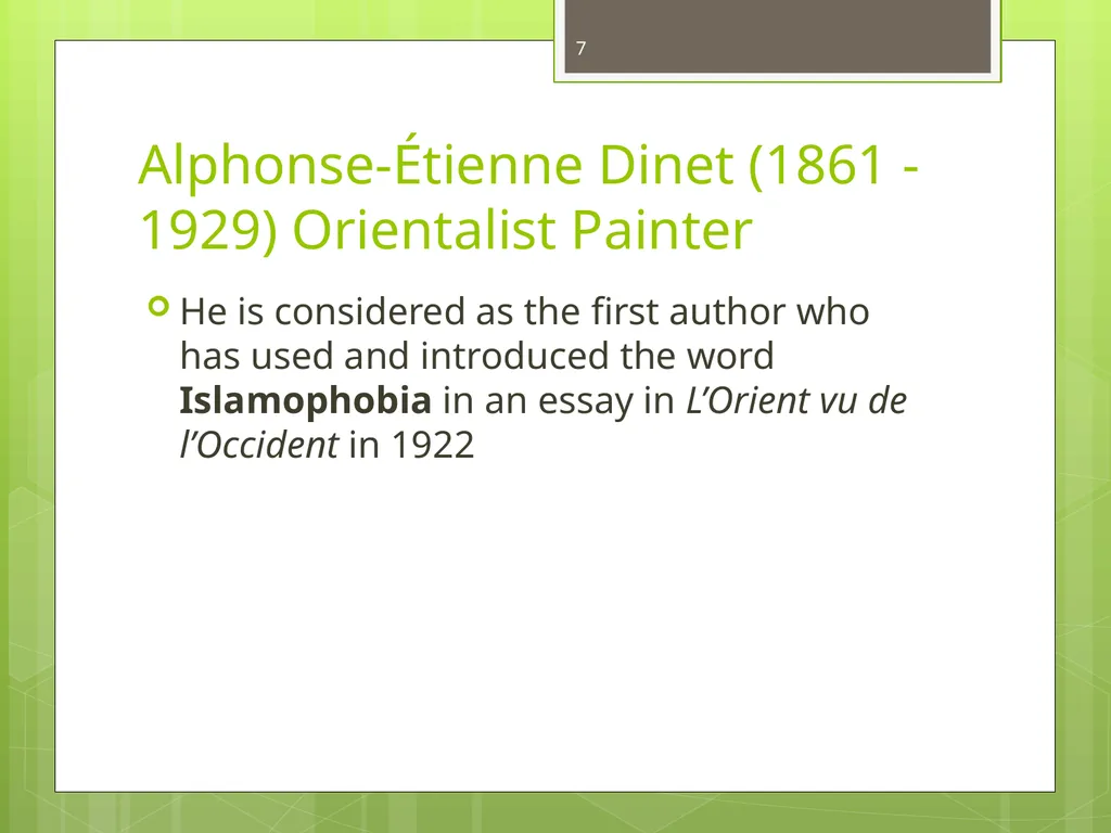 Islamophobia By Dr. Monia Mazigh 2017 © - slide 7 of 58