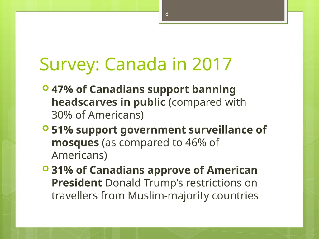 Islamophobia By Dr. Monia Mazigh 2017 © - slide 8 of 58