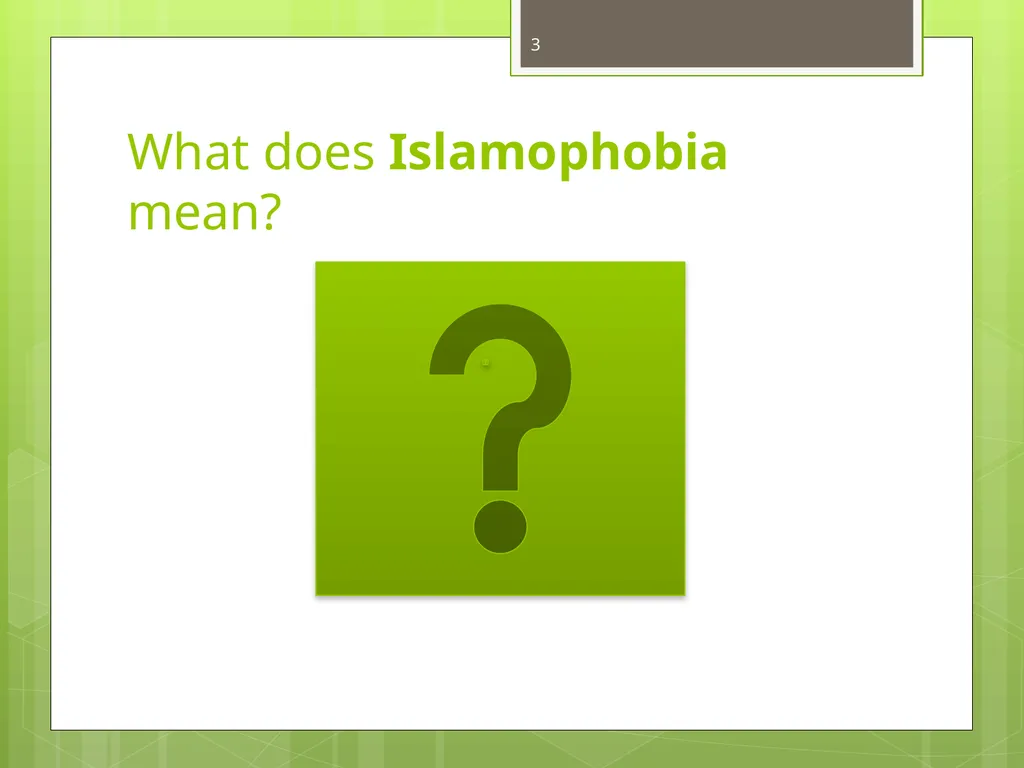 Islamophobia By Dr. Monia Mazigh 2017 © - slide 3 of 58