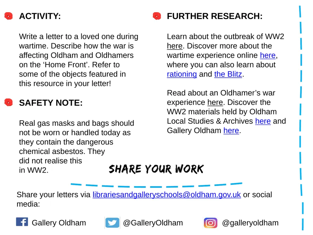 WW2: Oldham Goes to War WW2 display at Gallery - slide 7 of 7