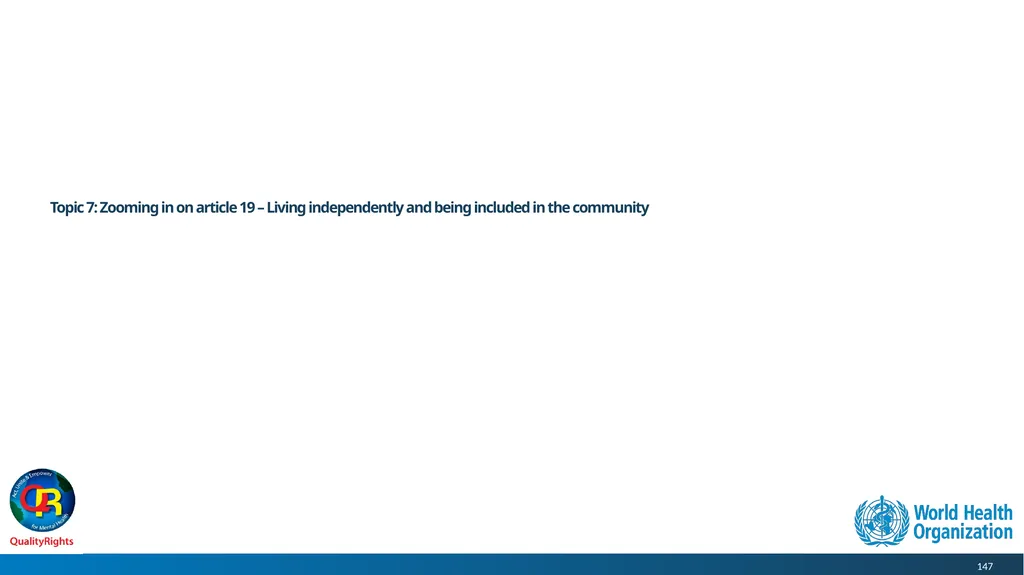 WHO QualityRights core training - for all services - slide 147 of 174