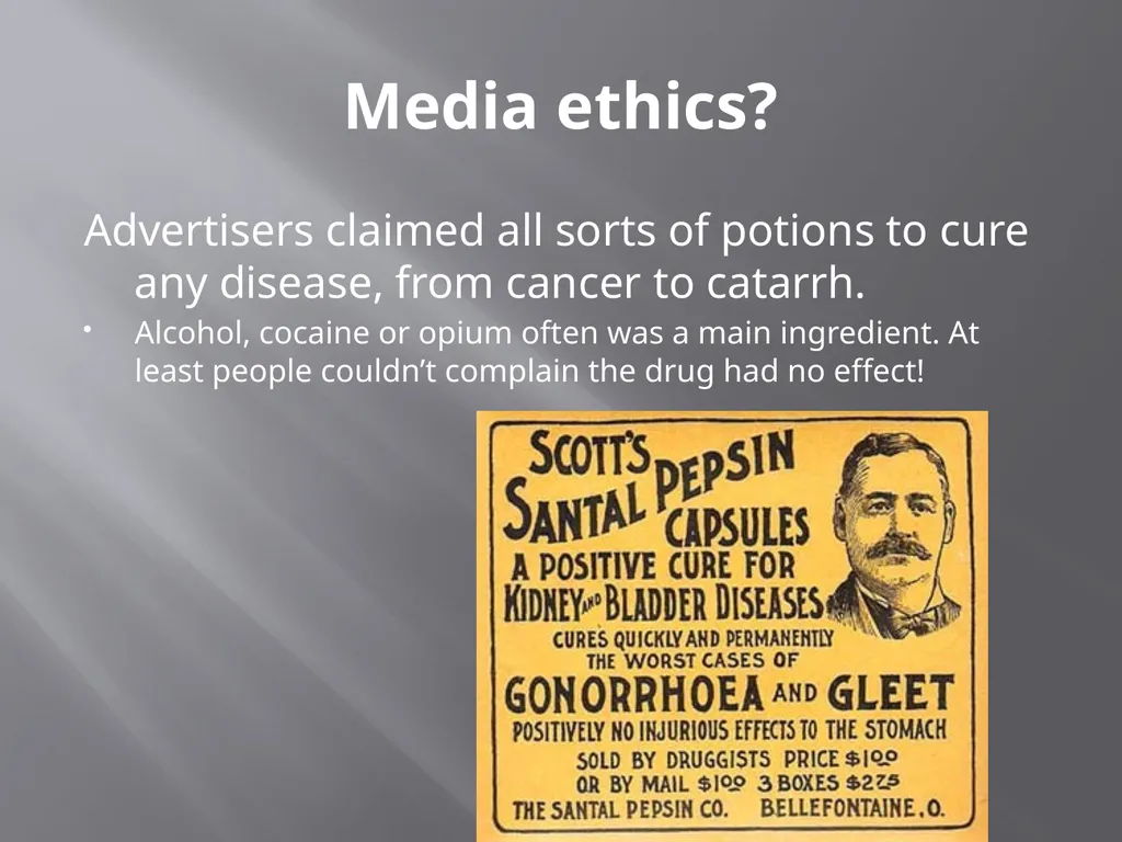 Media ethics: oxymoron? An introduction. Media - slide 5 of 28