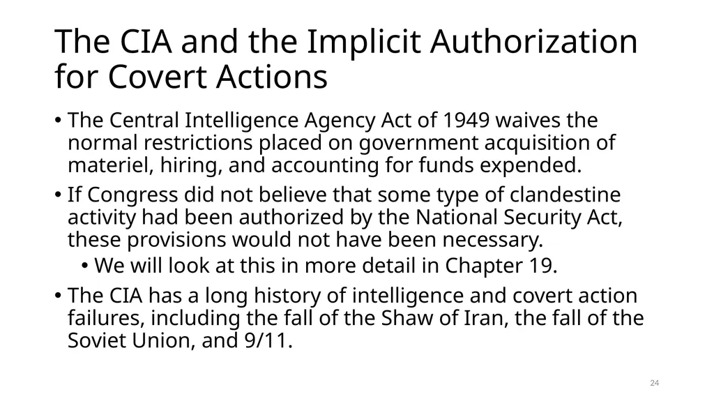 Chapter 17 Introducing Intelligence Basic - slide 24 of 68