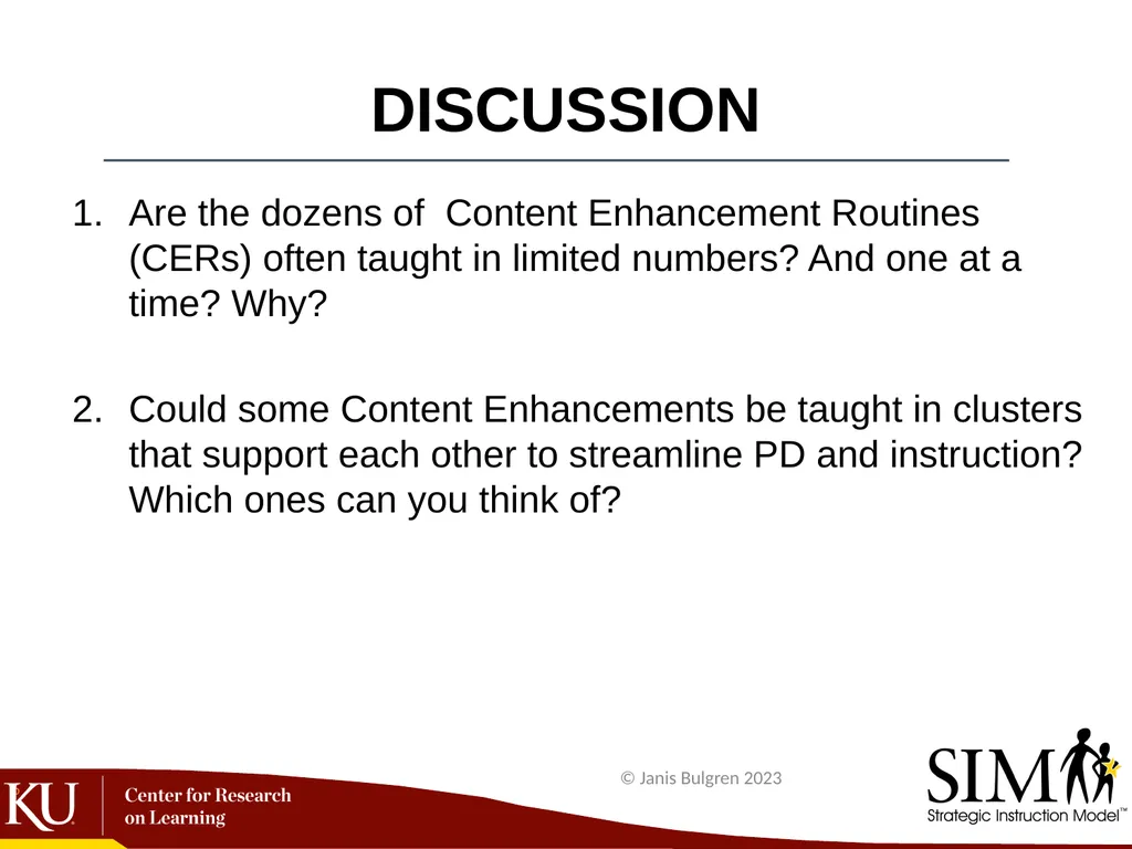 Janis A. Bulgren, Ph.D. 2023 Higher Order Thinking - slide 5 of 24