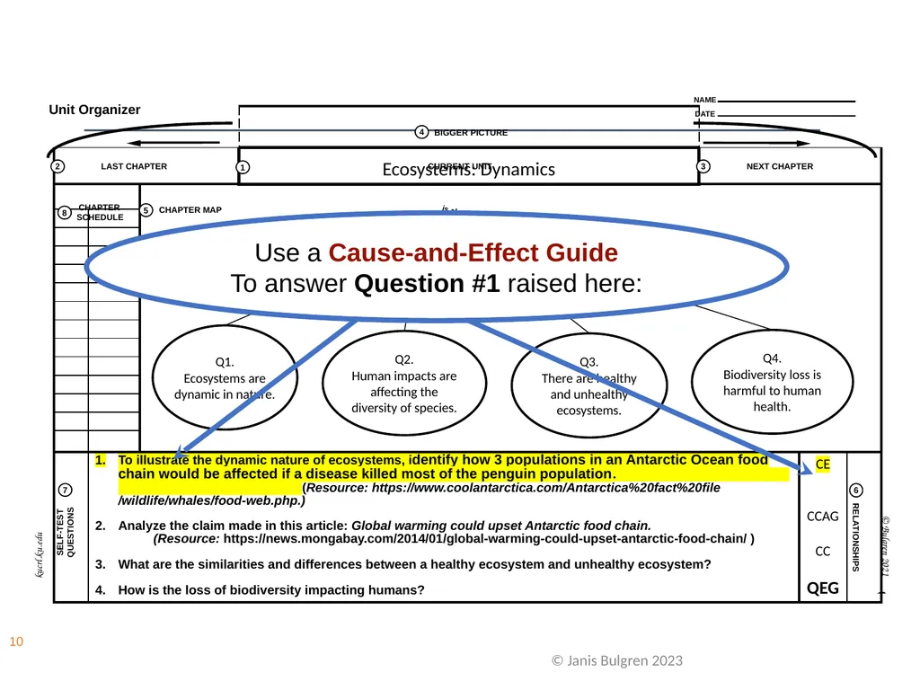Janis A. Bulgren, Ph.D. 2023 Higher Order Thinking - slide 10 of 24
