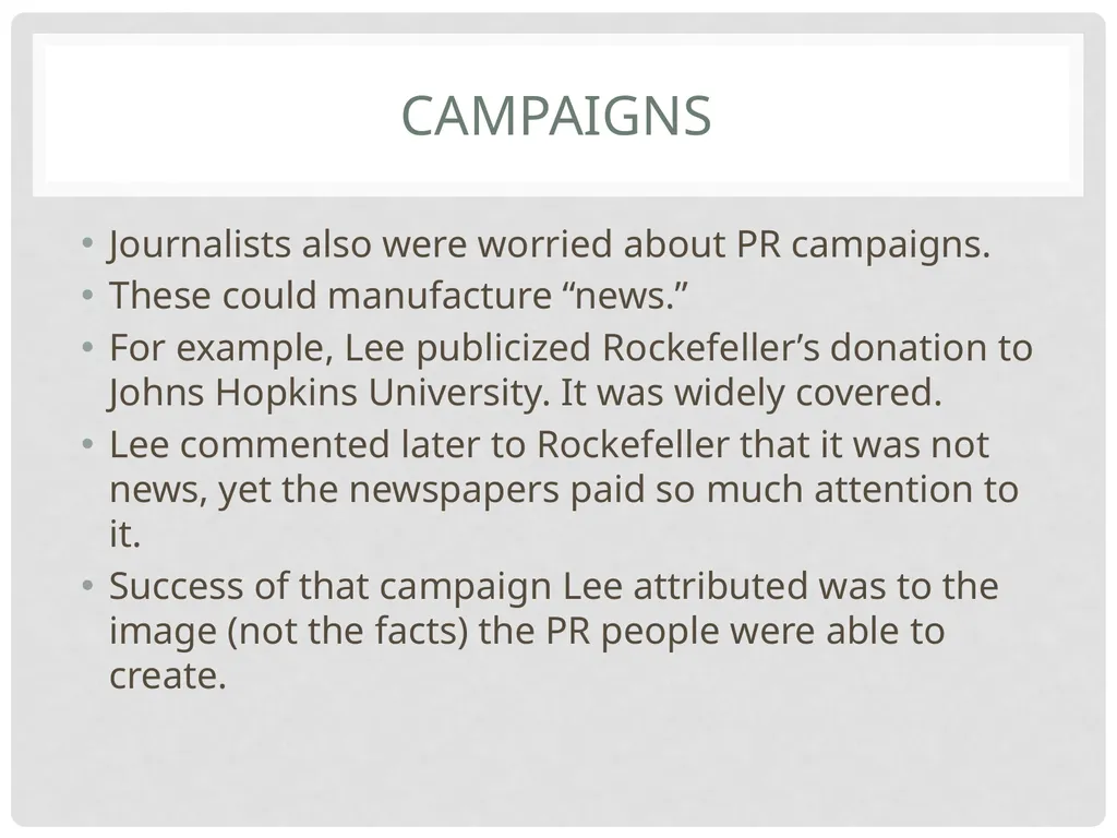 A history Public relations Public relations The - slide 31 of 35