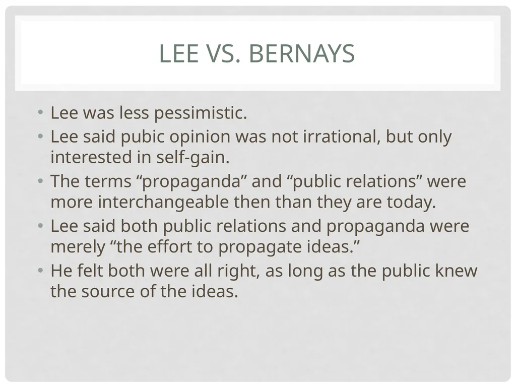 A history Public relations Public relations The - slide 21 of 35