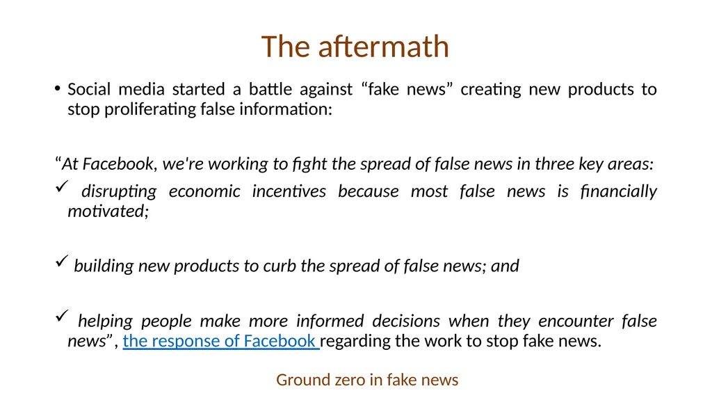 VERIFYING AND ANALYZING „FAKE NEWS” Funded by the - slide 25 of 39