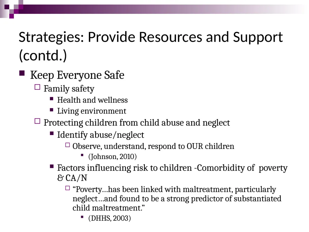 Fostering Resilience in Children Living in - slide 38 of 50