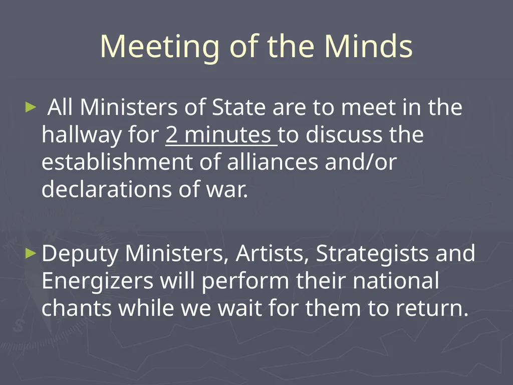 WWI Alliances Simulation WWI Alliances Simulation - slide 22 of 25