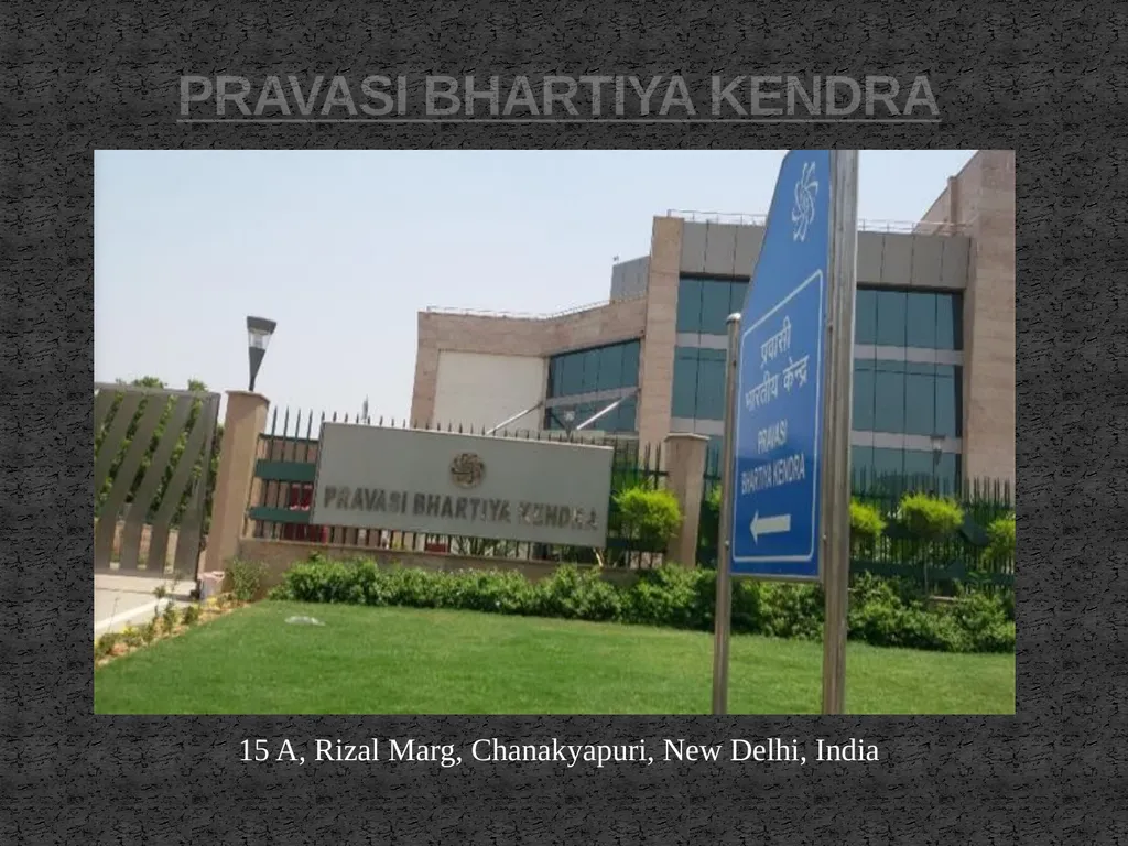 Dr. O. N. Chaubey Chief Librarian Pravasi Bhartiya - slide 2 of 40