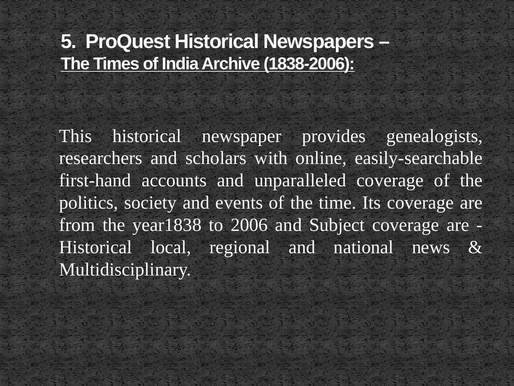 Dr. O. N. Chaubey Chief Librarian Pravasi Bhartiya - slide 24 of 40