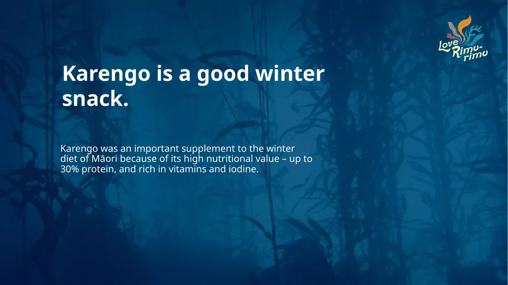 Rimurimu Fun Facts There is more algae than plants - slide 26 of 45