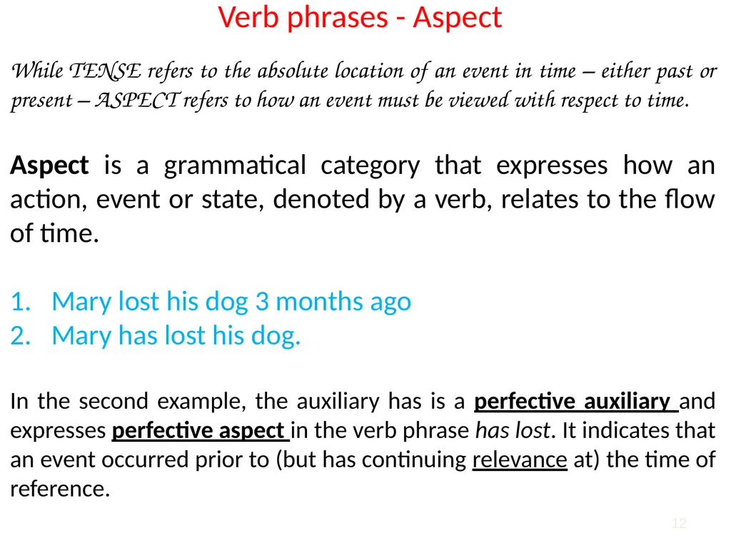 1 2 Phrases are larger structural units that come - slide 12 of 22