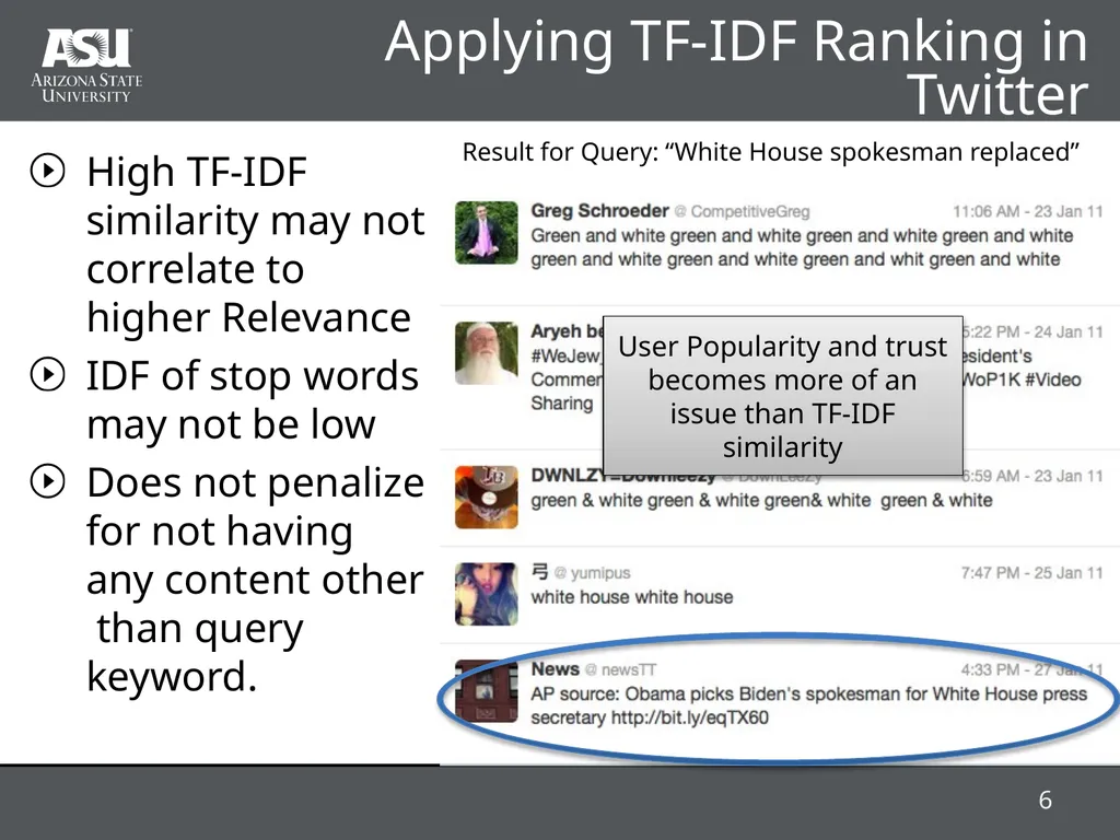 RAProp: Ranking Tweets by Exploiting the - slide 6 of 44