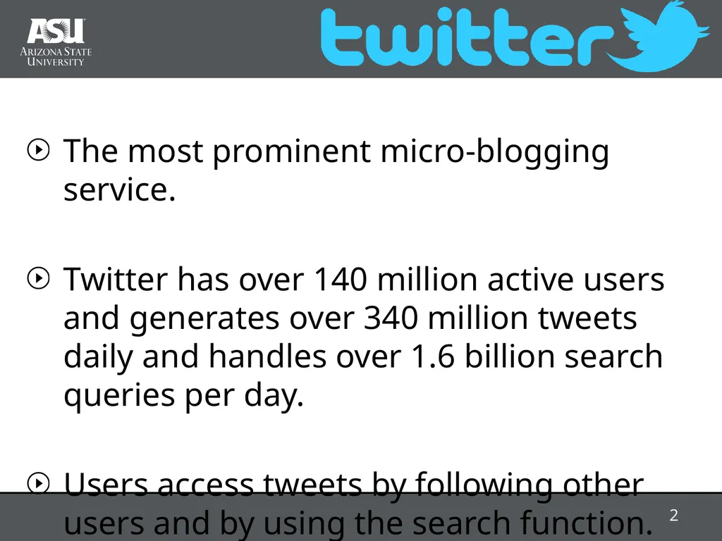 RAProp: Ranking Tweets by Exploiting the - slide 2 of 44