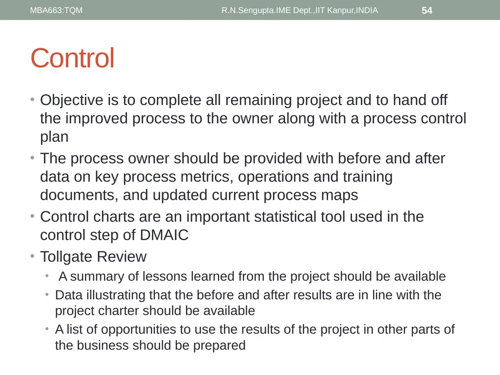 Total Quality Management and Quality Management - slide 54 of 76