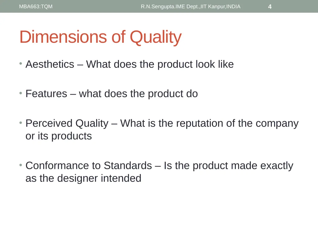 Total Quality Management and Quality Management - slide 4 of 76