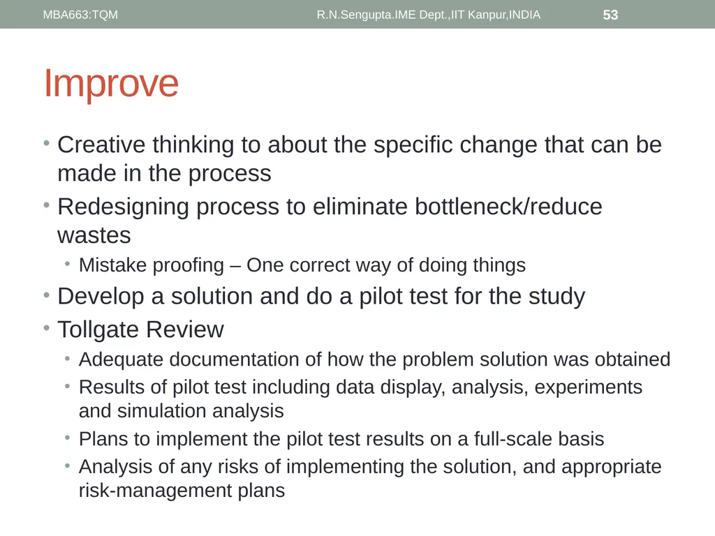 Total Quality Management and Quality Management - slide 53 of 76