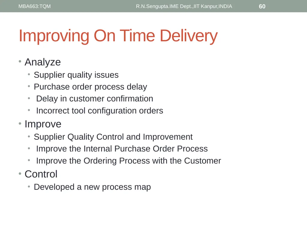 Total Quality Management and Quality Management - slide 60 of 76