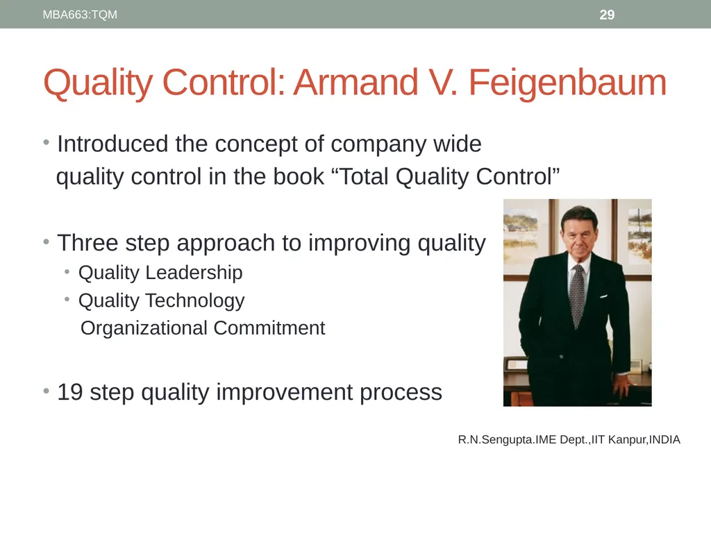 Total Quality Management and Quality Management - slide 29 of 76