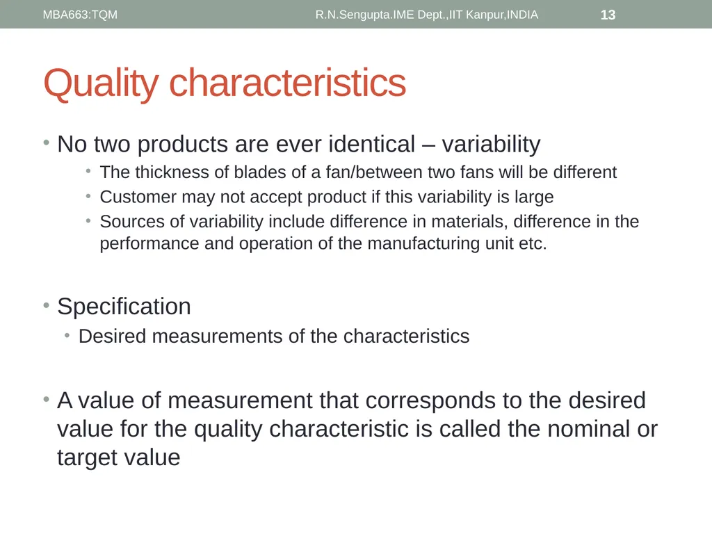 Total Quality Management and Quality Management - slide 13 of 76