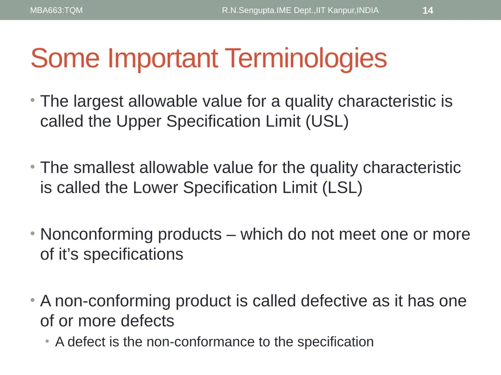 Total Quality Management and Quality Management - slide 14 of 76