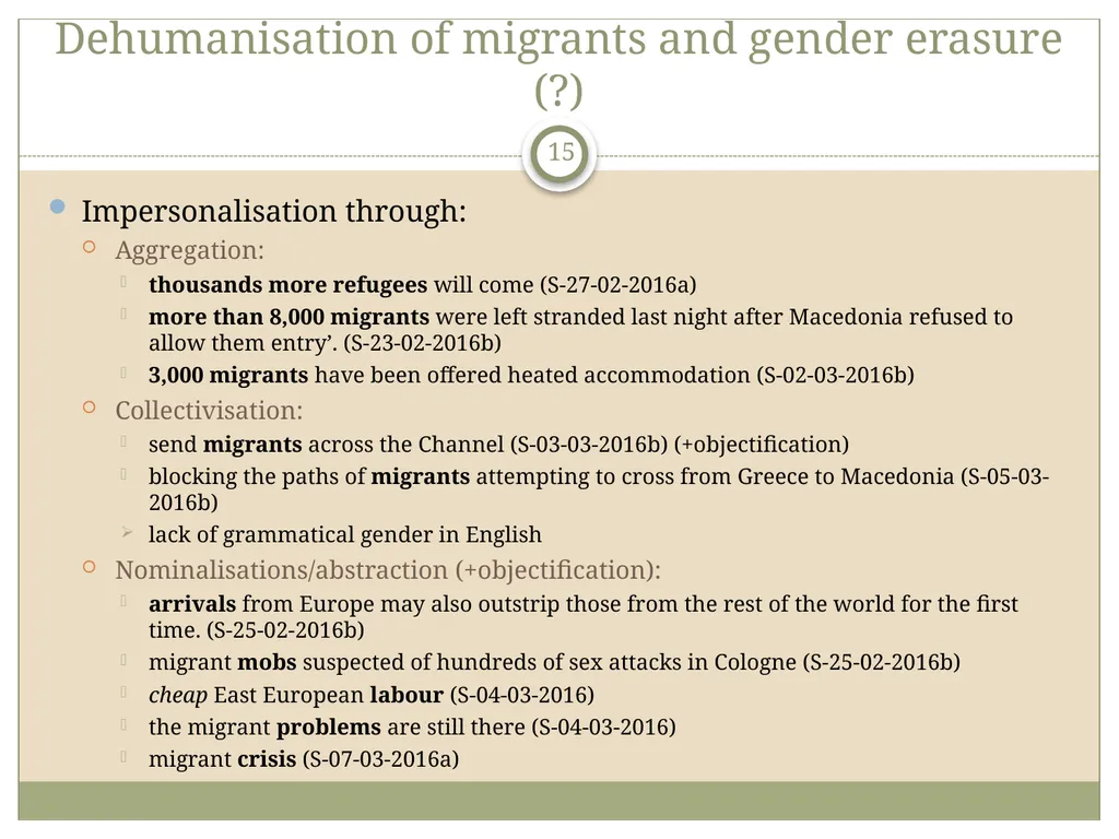 Gender and migration discourse in British - slide 15 of 21
