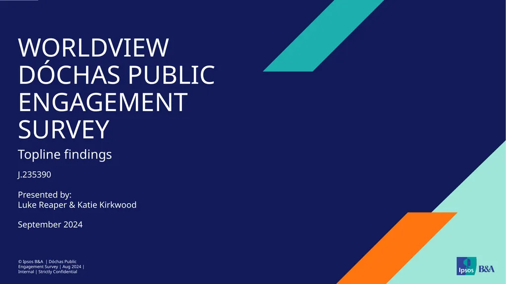 Worldview Dóchas Public Engagement Survey Topline