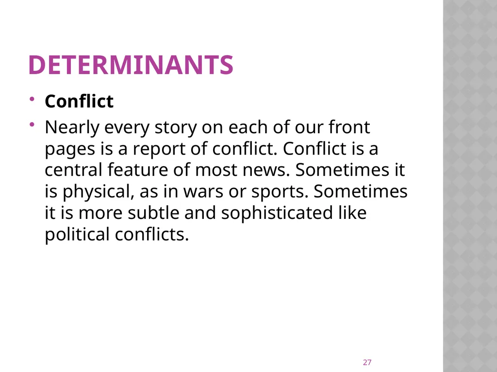 NEWS gathering CODE: JST 04107 17 Credit hours - slide 27 of 57