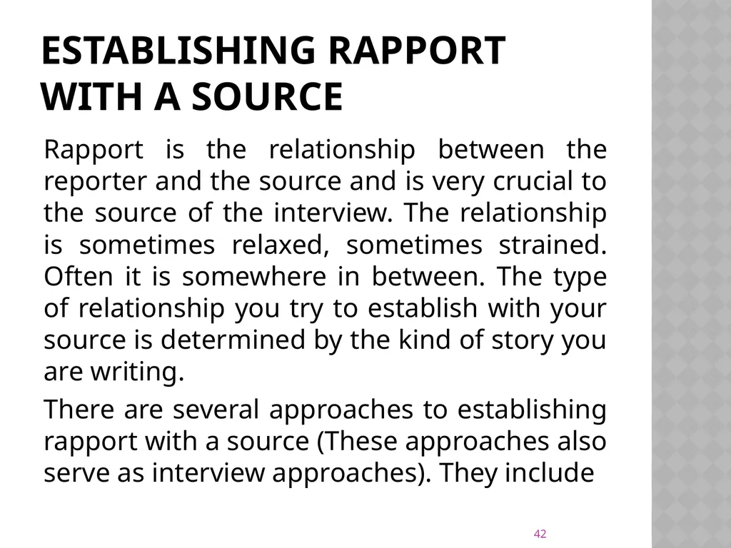 NEWS gathering CODE: JST 04107 17 Credit hours - slide 42 of 57