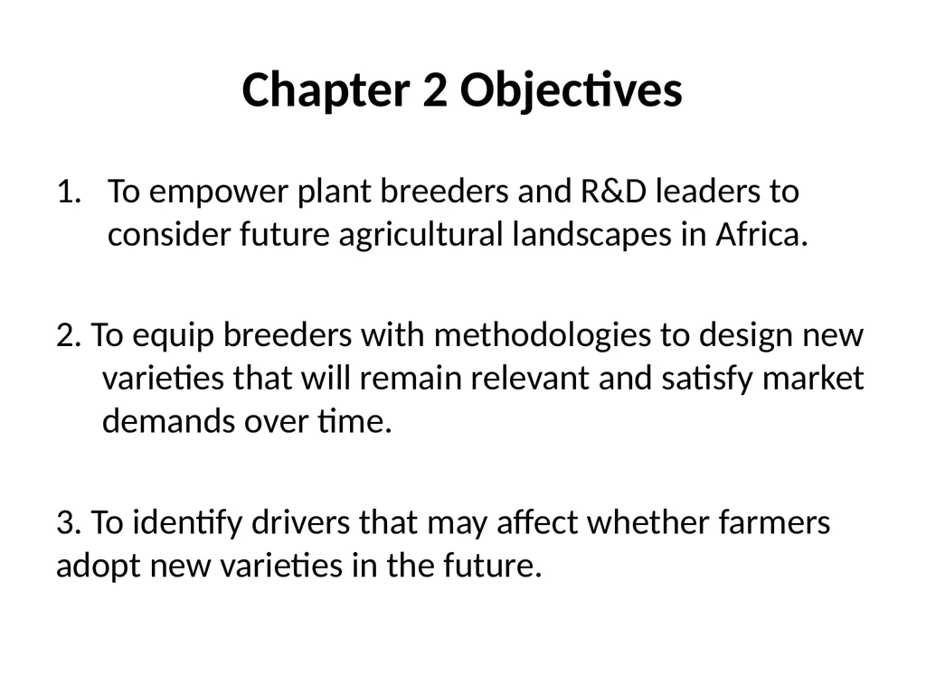 Chapter 2 Visioning and Foresight for Setting - slide 3 of 33