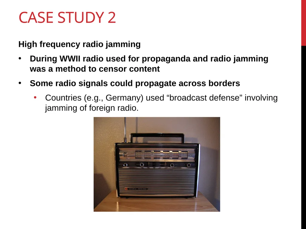CS590B/690B measuring network interference (Spring - slide 24 of 31