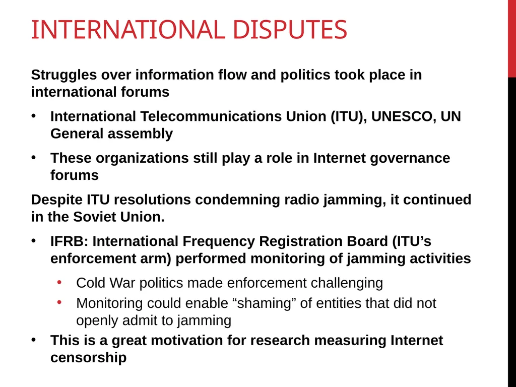 CS590B/690B measuring network interference (Spring - slide 26 of 31
