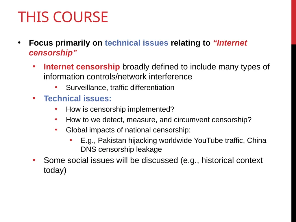 CS590B/690B measuring network interference (Spring - slide 17 of 31