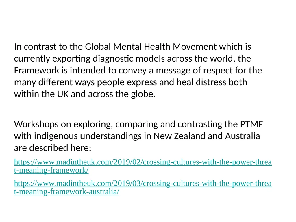 The Power Threat Meaning Framework #PTMFramework - slide 54 of 76